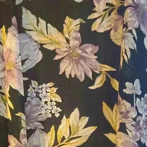 Polyester Flower Printed Kimono - Picture 7 of 7